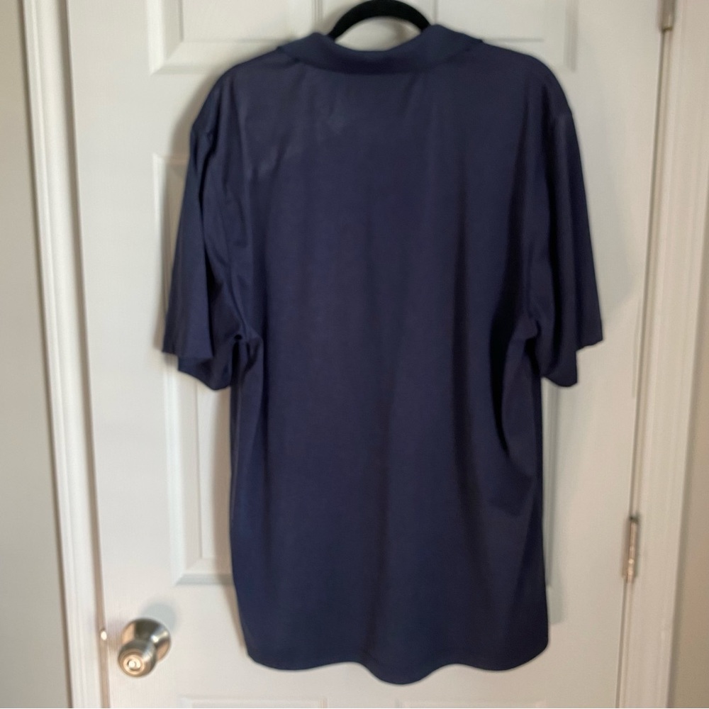 Men’s Greg Norman ML75 Play Dry Navy Short Sleeve Polo Size XL‎ - Picture 2 of 6